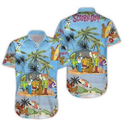 Summer Aloha Scooby Doo Hawaiian Shirt Beach Beach Gift For Cartoon Lovers