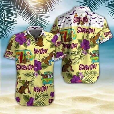 Scooby Doo Hawaiian Shirt Tropical Flower Pattern Summer Gift For Friend