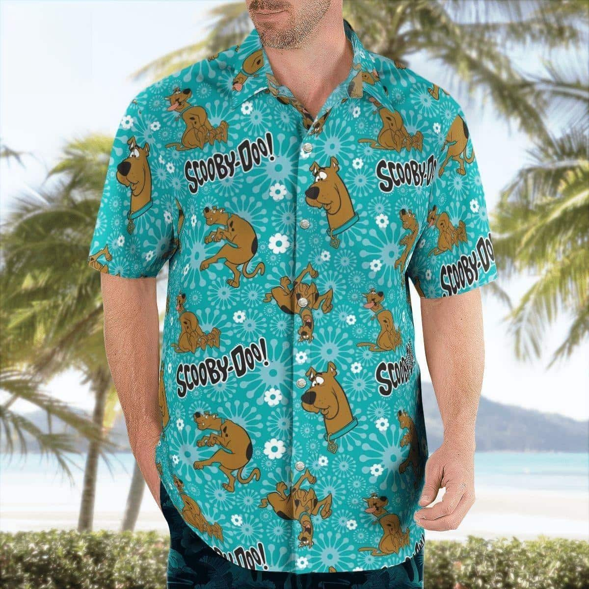 Aloha Scooby Doo Hawaiian Shirt Beach Gift For Friend