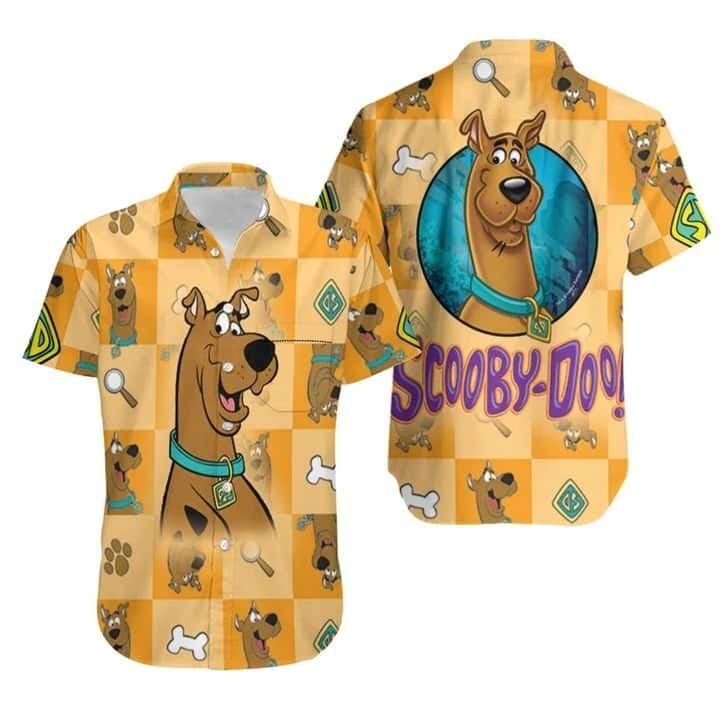 Aloha Scooby Doo Hawaiian Shirt Beach Vacation Gift