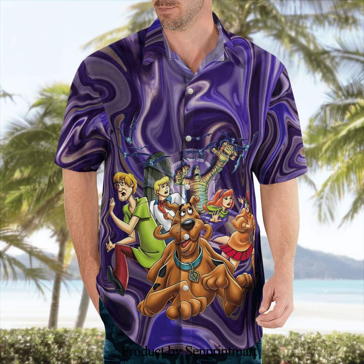 Summer Aloha Scooby Doo Hawaiian Shirt Beach Gift For Friend