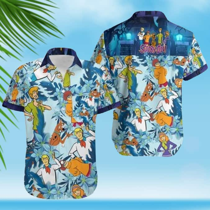 Aloha Scooby Doo Hawaiian Shirt Beach Gift For Movie Lovers