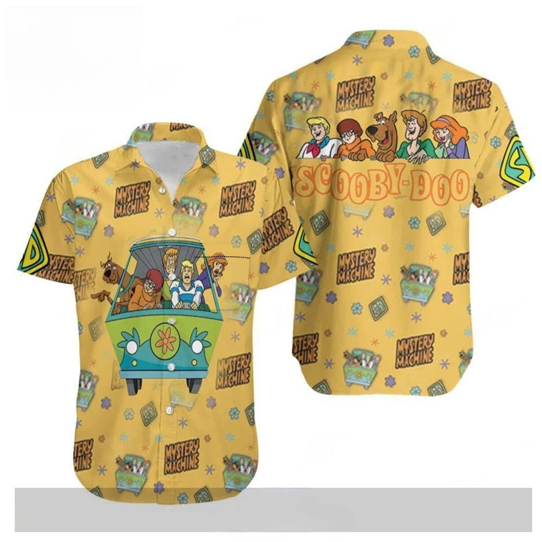 Aloha Mystery Machine Scooby Doo Hawaiian Shirt Best Beach Gift