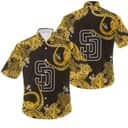 MLB San Diego Padres Hawaiian Shirt Yellow Octopus Beach Gift For Friend MLB San Diego Padres Hawaiian Shirt Yellow Octopus Beach Gift For Friend