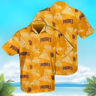 Vintage Yellow Aloha MLB San Diego Padres Hawaiian Shirt Vintage Yellow Aloha MLB San Diego Padres Hawaiian Shirt