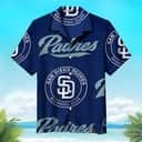 Dark Blue San Diego Padres Hawaiian Shirt Gift For MLB Fans Aloha Dark Blue San Diego Padres Hawaiian Shirt Gift For MLB Fans Aloha