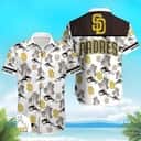 Elegant MLB San Diego Padres Hawaiian Shirt Island Pattern Practical Beach Gift Elegant MLB San Diego Padres Hawaiian Shirt Island Pattern Practical Beach Gift