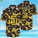 Cool Yellow Flowers Pattern MLB San Diego Padres Hawaiian Shirt Best Beach Gift Cool Yellow Flowers Pattern MLB San Diego Padres Hawaiian Shirt Best Beach Gift