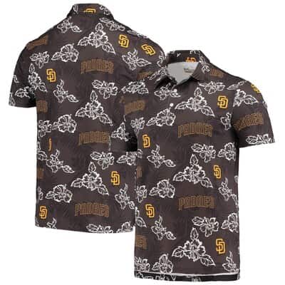 Brown MLB San Diego Padres Hawaiian Shirt Hibiscus Flowers Pattern Best Beach Gift Brown MLB San Diego Padres Hawaiian Shirt Hibiscus Flowers Pattern Best Beach Gift