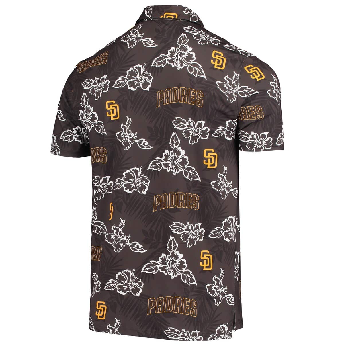 Brown MLB San Diego Padres Hawaiian Shirt Hibiscus Flowers Pattern Best Beach Gift Brown MLB San Diego Padres Hawaiian Shirt Hibiscus Flowers Pattern Best Beach Gift