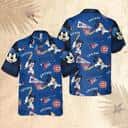 MLB Chicago Cubs Hawaiian Shirt Disney Mickey Playing Baseball Beach Lovers Gift