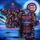 Floral MLB Chicago Cubs Hawaiian Shirt Family Baseball Homerun Team Spirit