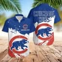 Bear MLB Chicago Cubs Hawaiian Shirt Beach Gift For Him
