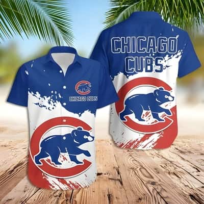 Bear MLB Chicago Cubs Hawaiian Shirt Beach Gift For Him Bear MLB Chicago Cubs Hawaiian Shirt Beach Gift For Him