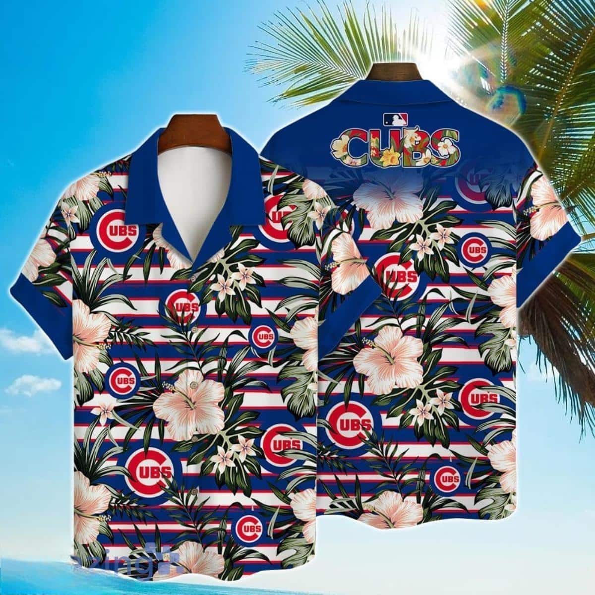 Summer Aloha MLB Chicago Cubs Hawaiian Shirt Hibiscus Flowers Pattern Summer Aloha MLB Chicago Cubs Hawaiian Shirt Hibiscus Flowers Pattern