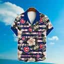 Summer Aloha MLB Chicago Cubs Hawaiian Shirt Hibiscus Flowers Pattern