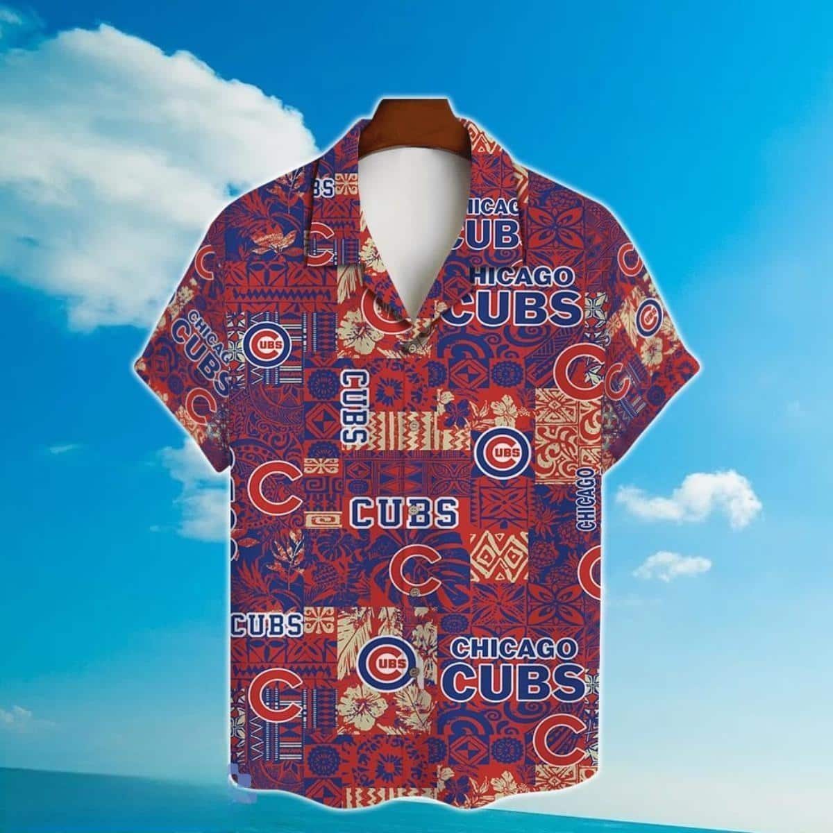 MLB Chicago Cubs Hawaiian Shirt Summer Beach Gift MLB Chicago Cubs Hawaiian Shirt Summer Beach Gift