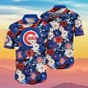 Floral MLB Chicago Cubs Hawaiian Shirt Gift For Baseball Fans Floral MLB Chicago Cubs Hawaiian Shirt Gift For Baseball Fans