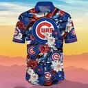 Floral MLB Chicago Cubs Hawaiian Shirt Gift For Baseball Fans Floral MLB Chicago Cubs Hawaiian Shirt Gift For Baseball Fans