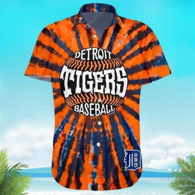 Summer Aloha MLB Detroit Tigers Hawaiian Shirt Baseball Fans Gift
