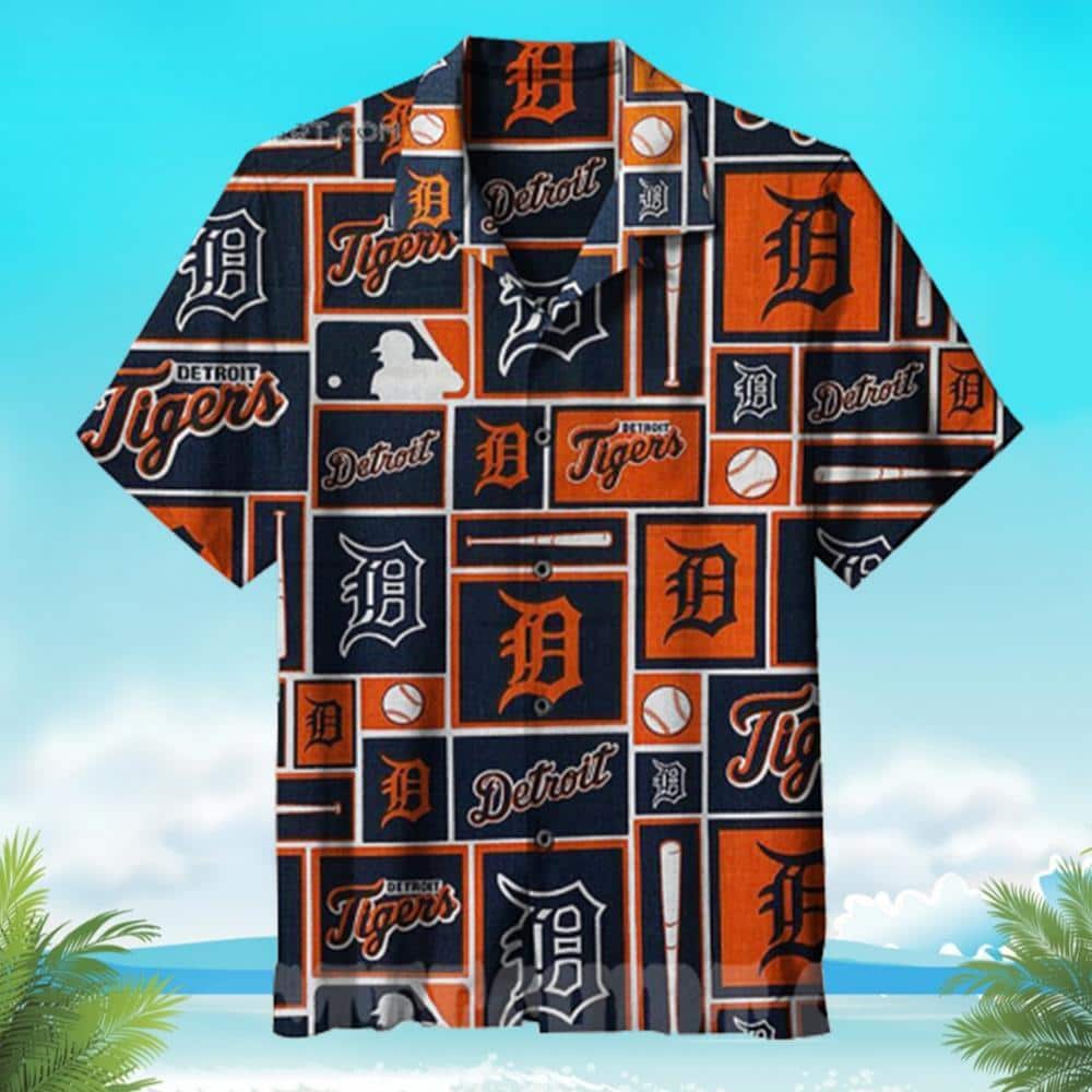 MLB Detroit Tigers Hawaiian Shirt Street Style Gift For Baseball Fans MLB Detroit Tigers Hawaiian Shirt Street Style Gift For Baseball Fans