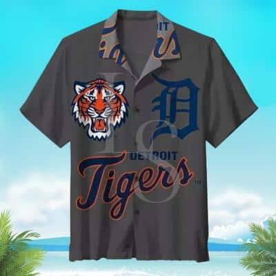 Basic MLB Detroit Tigers Hawaiian Shirt Gift For Baseball Fans