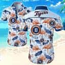 MLB Detroit Tigers Hawaiian Shirt Flamingo Pattern Trendy Summer Gift MLB Detroit Tigers Hawaiian Shirt Flamingo Pattern Trendy Summer Gift