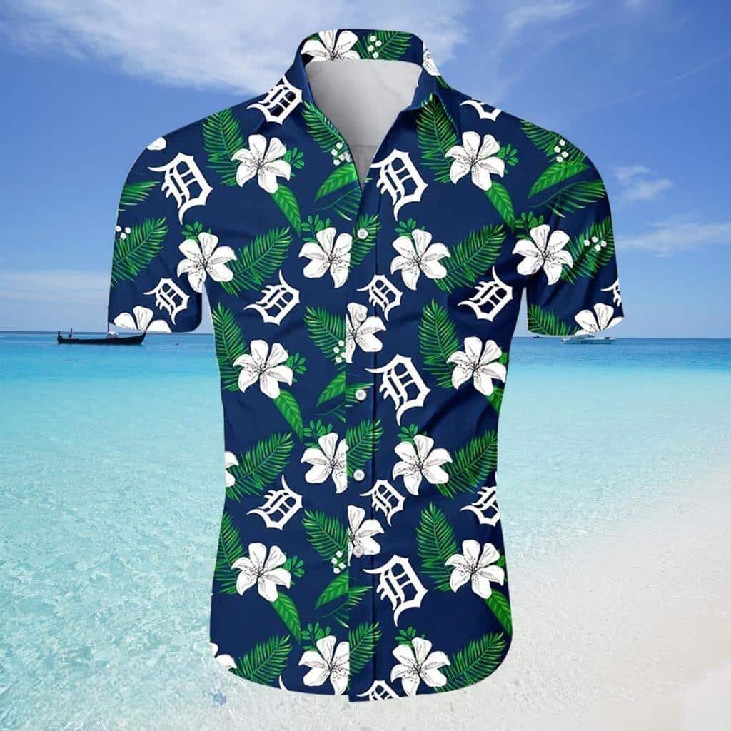 Aloha MLB Detroit Tigers Hawaiian Shirt Tropical Flowers Gift For Best Friend Aloha MLB Detroit Tigers Hawaiian Shirt Tropical Flowers Gift For Best Friend