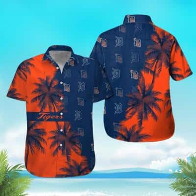 MLB Detroit Tigers Hawaiian Shirt Summer Beach Gift
