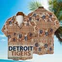 MLB Detroit Tigers Hawaiian Shirt Summer Gift For Friend MLB Detroit Tigers Hawaiian Shirt Summer Gift For Friend
