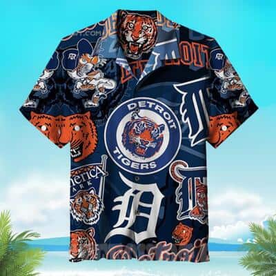 Cool MLB Detroit Tigers Hawaiian Shirt Gift For Baseball Players Cool MLB Detroit Tigers Hawaiian Shirt Gift For Baseball Players