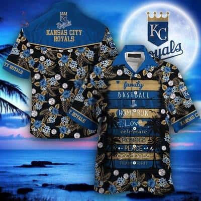 MLB Kansas City Royals Hawaiian Shirt Family Baseball Homerun Team Spirit MLB Kansas City Royals Hawaiian Shirt Family Baseball Homerun Team Spirit