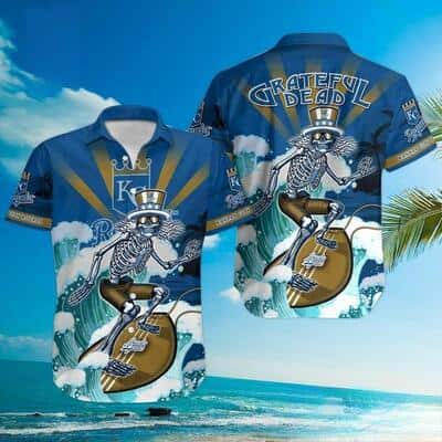 Summer Aloha MLB Kansas City Royals Hawaiian Shirt Funny Grateful Dead Summer Aloha MLB Kansas City Royals Hawaiian Shirt Funny Grateful Dead