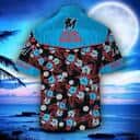 MLB Miami Marlins Hawaiian Shirt Summer Aloha Family Baseball Homerun Team Spirit