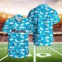 MLB Miami Marlins Hawaiian Shirt Palm Trees Pattern Beach Lovers Gift MLB Miami Marlins Hawaiian Shirt Palm Trees Pattern Beach Lovers Gift