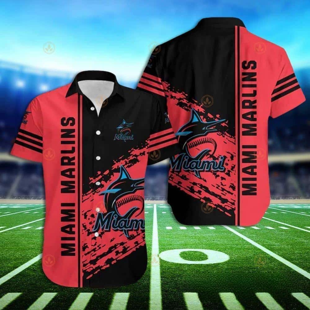 MLB Miami Marlins Hawaiian Shirt Gift For Baseball Fans MLB Miami Marlins Hawaiian Shirt Gift For Baseball Fans