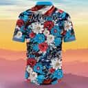 Floral Aloha MLB Miami Marlins Hawaiian Shirt Gift For Beach Trip