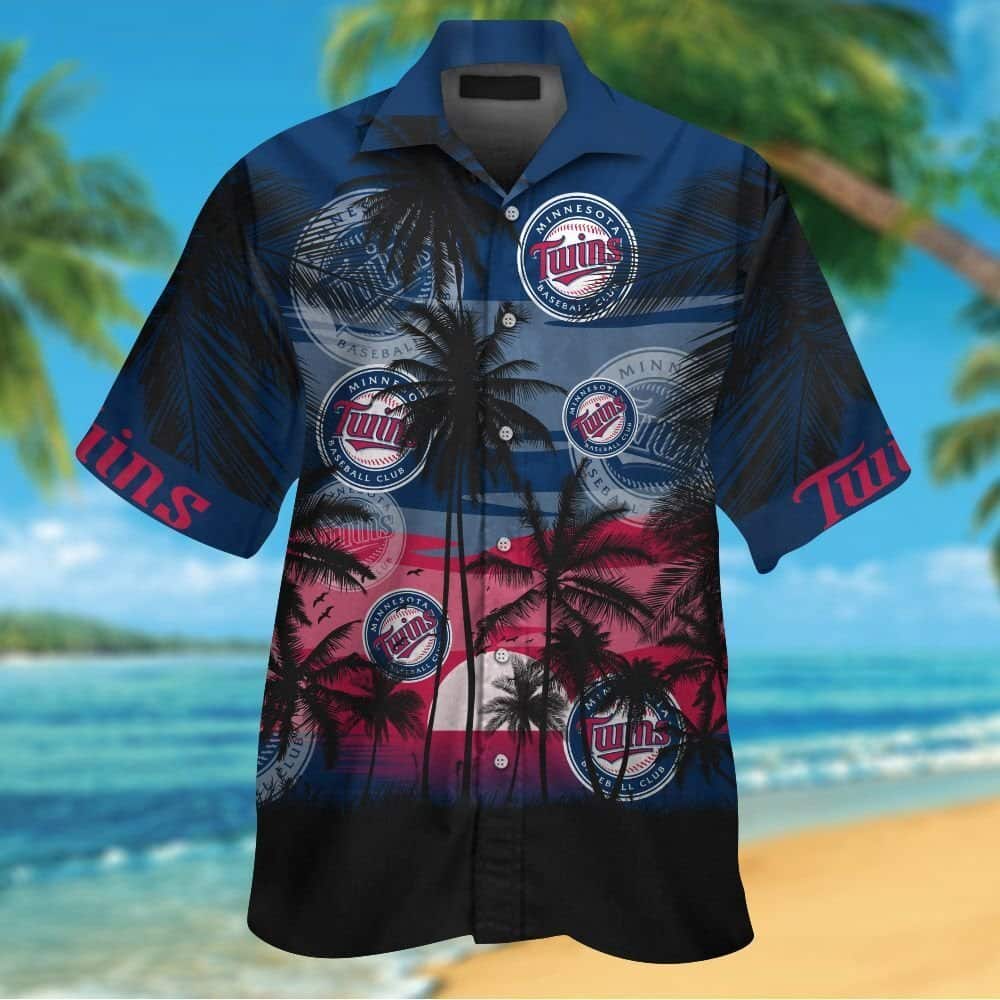 Vintage MLB Minnesota Twins Hawaiian Shirt Gift For Beach Lovers Vintage MLB Minnesota Twins Hawaiian Shirt Gift For Beach Lovers