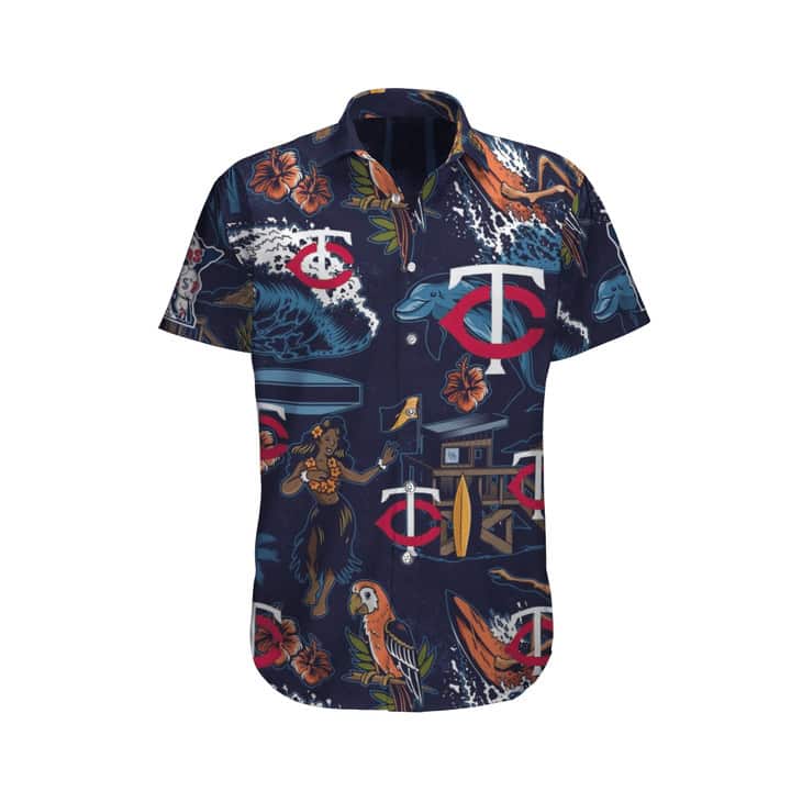 Summer Aloha MLB Minnesota Twins Hawaiian Shirt Baseball Fans Gift Summer Aloha MLB Minnesota Twins Hawaiian Shirt Baseball Fans Gift