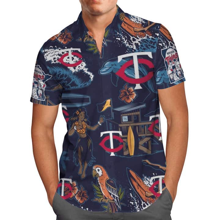 Summer Aloha MLB Minnesota Twins Hawaiian Shirt Baseball Fans Gift Summer Aloha MLB Minnesota Twins Hawaiian Shirt Baseball Fans Gift
