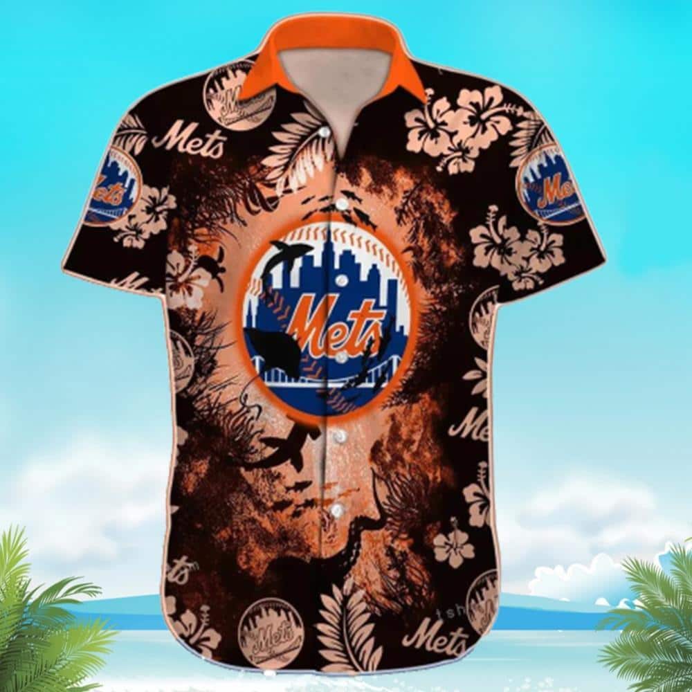 MLB New York Mets Hawaiian Shirt Gift For Beach Trip