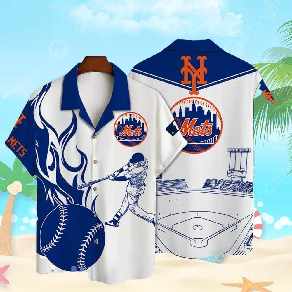 MLB New York Mets Hawaiian Shirt Gift For Baseball Fans