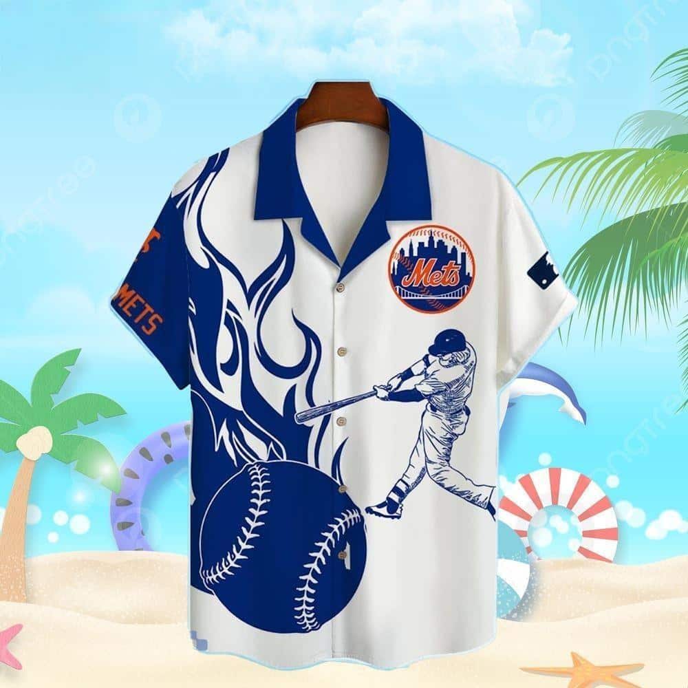 MLB New York Mets Hawaiian Shirt Gift For Baseball Fans MLB New York Mets Hawaiian Shirt Gift For Baseball Fans