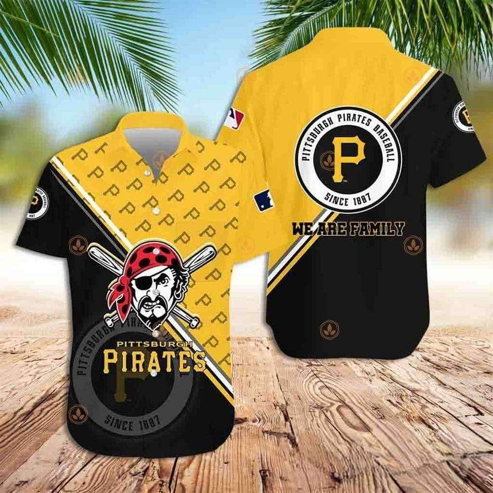 MLB Pittsburgh Pirates Hawaiian Shirt Gift For Baseball Fans MLB Pittsburgh Pirates Hawaiian Shirt Gift For Baseball Fans