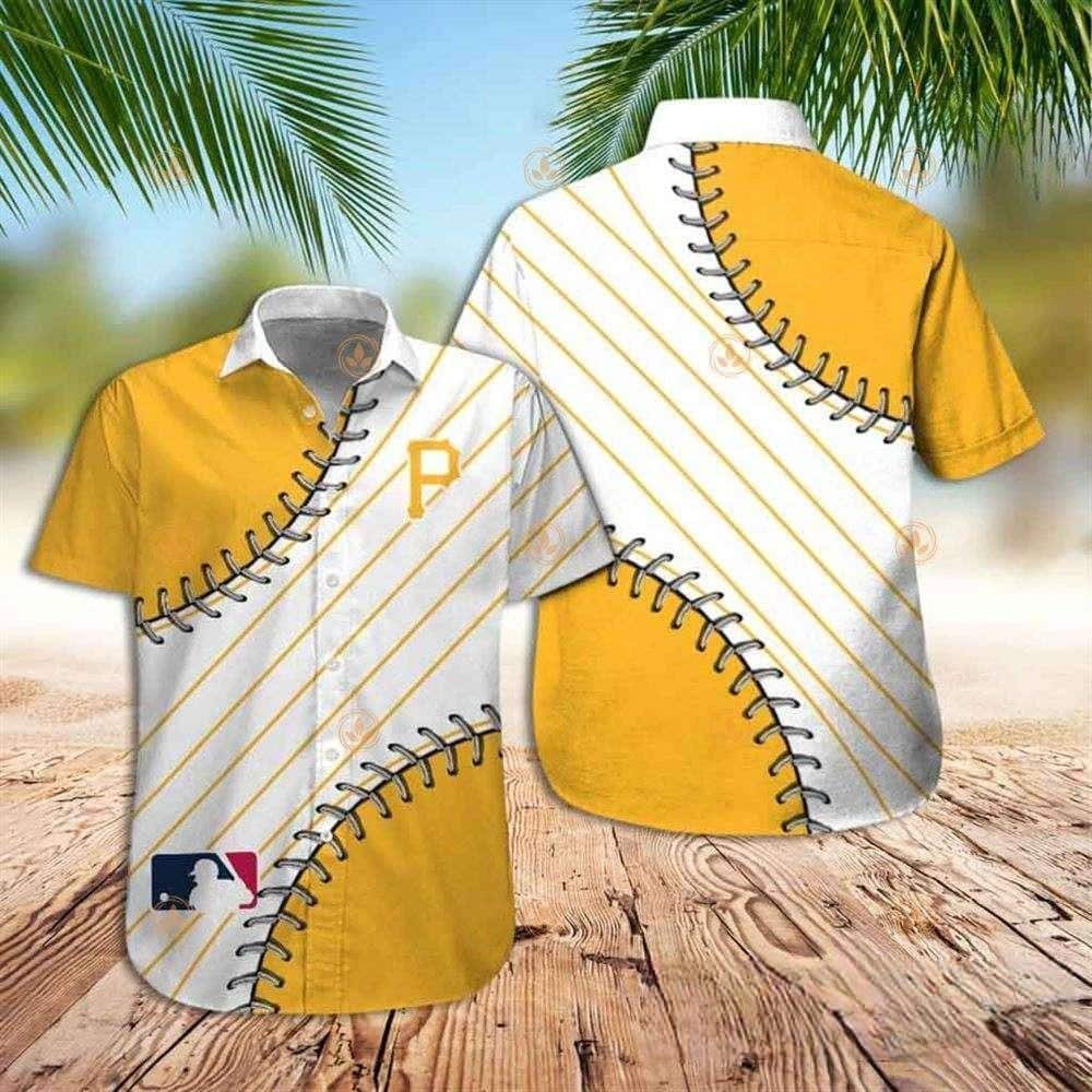 Aloha MLB Pittsburgh Pirates Hawaiian Shirt Baseball Pattern Gift For Him Aloha MLB Pittsburgh Pirates Hawaiian Shirt Baseball Pattern Gift For Him