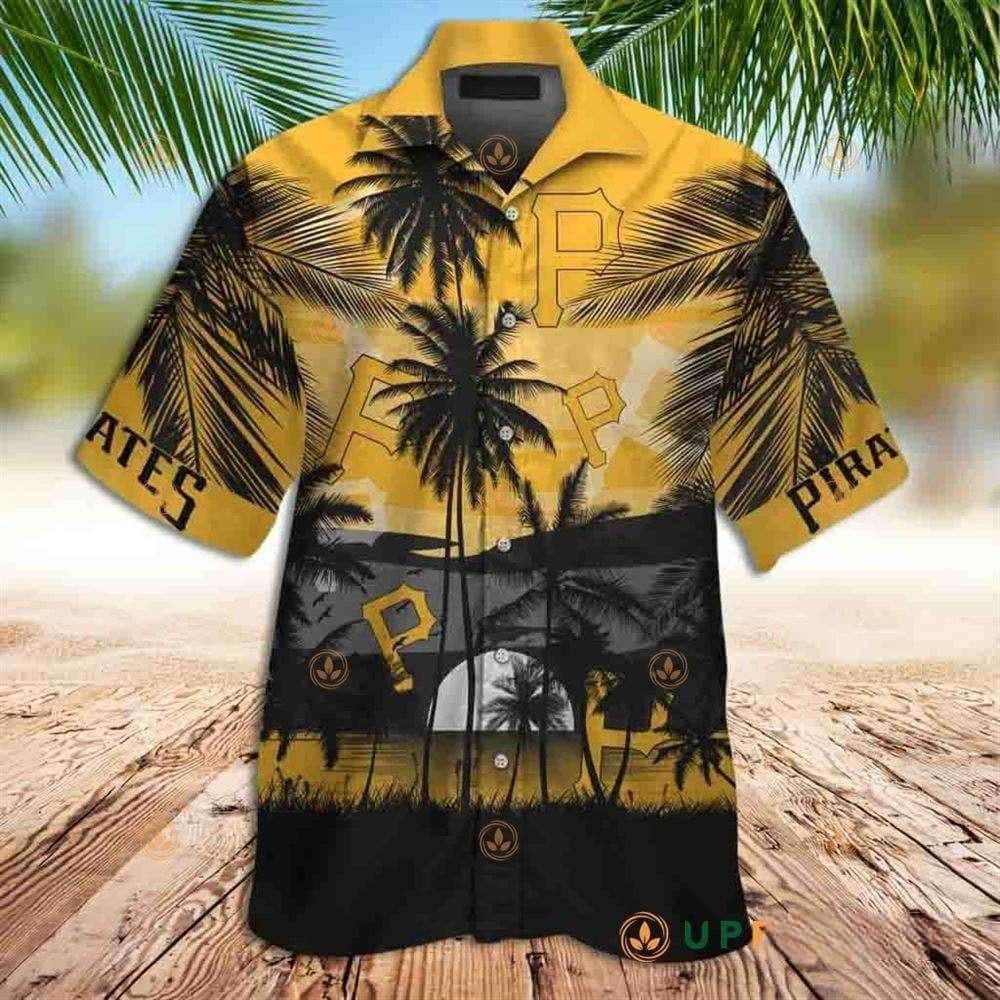 Vintage Aloha MLB Pittsburgh Pirates Hawaiian Shirt Palm Trees Pattern Gift For Him Vintage Aloha MLB Pittsburgh Pirates Hawaiian Shirt Palm Trees Pattern Gift For Him