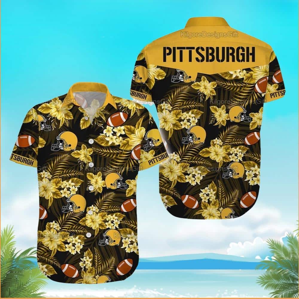 MLB Pittsburgh Pirates Hawaiian Shirt Tropical Flowers Pattern MLB Pittsburgh Pirates Hawaiian Shirt Tropical Flowers Pattern