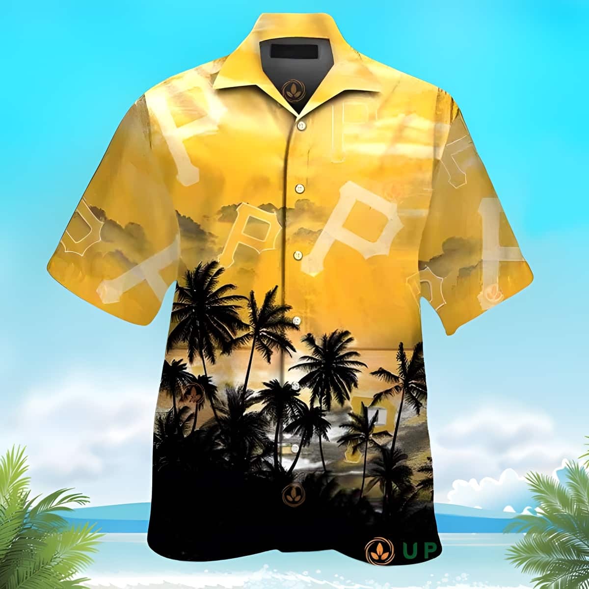 Summer Aloha MLB Pittsburgh Pirates Hawaiian Shirt Sunset Palm Trees Pattern Summer Aloha MLB Pittsburgh Pirates Hawaiian Shirt Sunset Palm Trees Pattern
