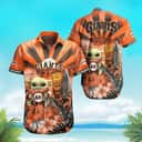Baby Yoda Star Wars MLB San Francisco Giants Hawaiian Shirt Best Beach Gift