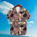 MLB Washington Nationals Hawaiian Shirt Gift For Baseball Fans MLB Washington Nationals Hawaiian Shirt Gift For Baseball Fans